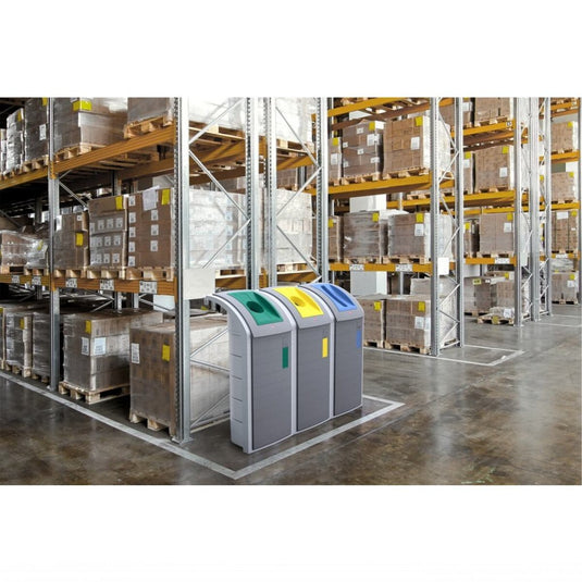 Hailo Hailo 0912-590 ProfiLine WSB Design Plus XXXL Afvalscheider 120L Grijs