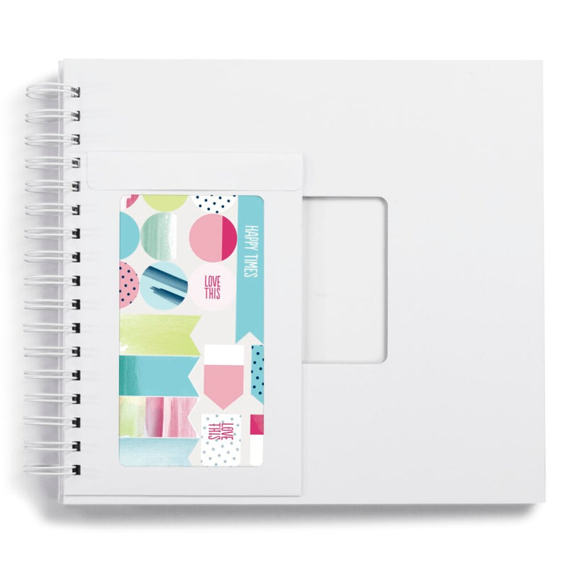 Afbeelding laden in galerijviewer, Hama creatieve set plakalbum 50 witte pagina #039;s wit
