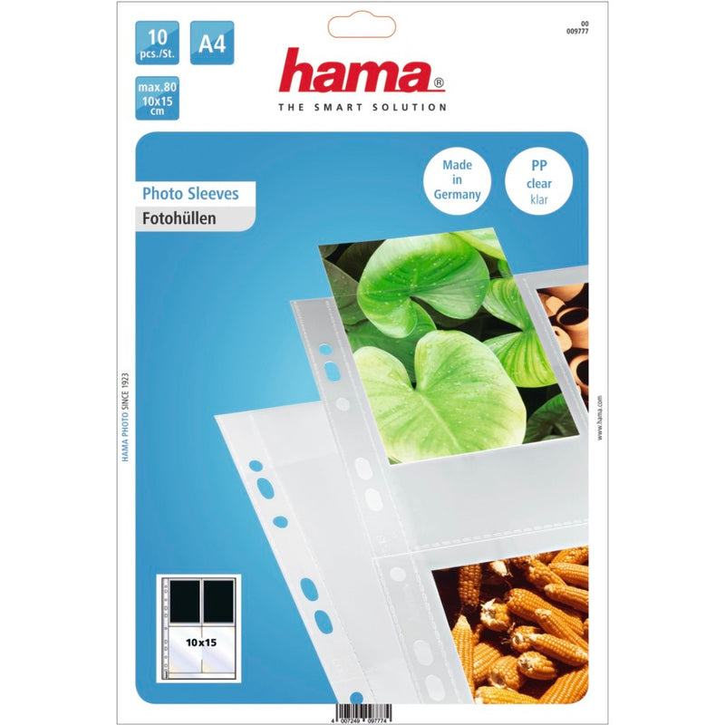 Afbeelding laden in galerijviewer, Hama fotohoezen 10x15cm a4 transparant
