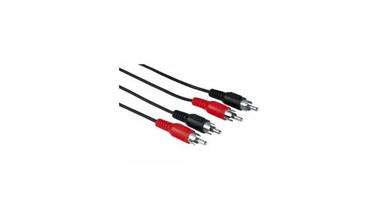 Hama kabel 2x 2rca plug 1.2m