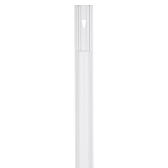 Hama pvc-kabelkanaal halfrond 100 3,5 0,9 cm wit