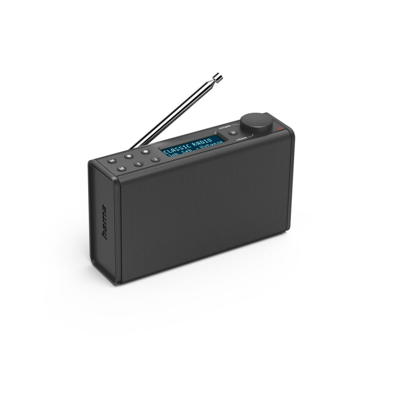 Afbeelding laden in galerijviewer, Hama digitale radio dr7usb fm dab dab+ werkt op batterijen
