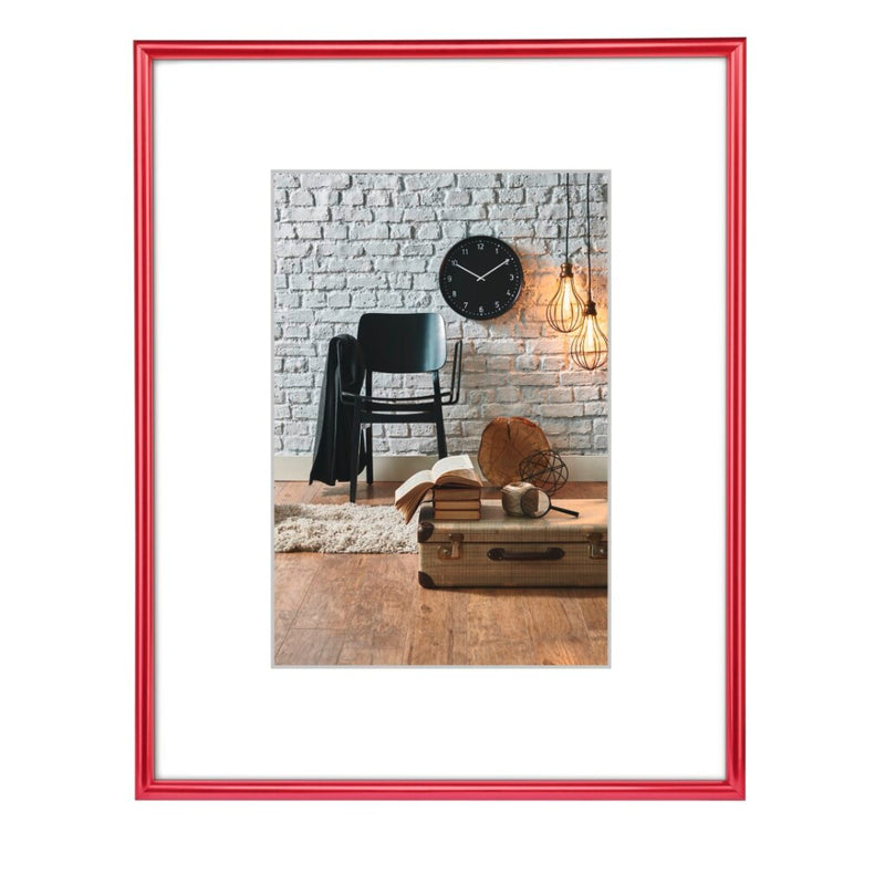 Afbeelding laden in galerijviewer, Hama fotolijst kunststof sevilla rood 10x15cm
