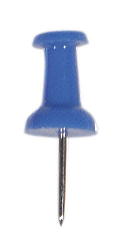 Afbeelding laden in galerijviewer, Alco al-662-15 pushpins doosje a 40 stuks donkerblauw
