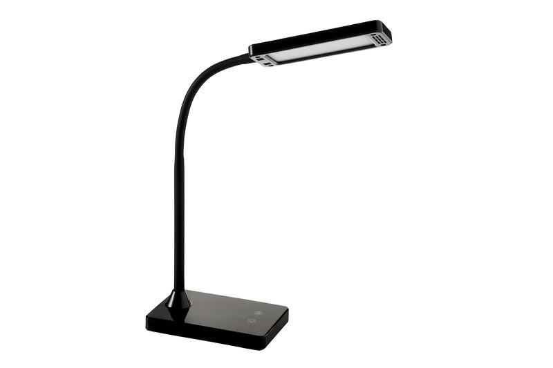 Afbeelding laden in galerijviewer, Alco bureaulamp - led - zwart - al-907-11
