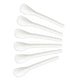 Fackelmann eierlepels 14 cm 6 stuks wit