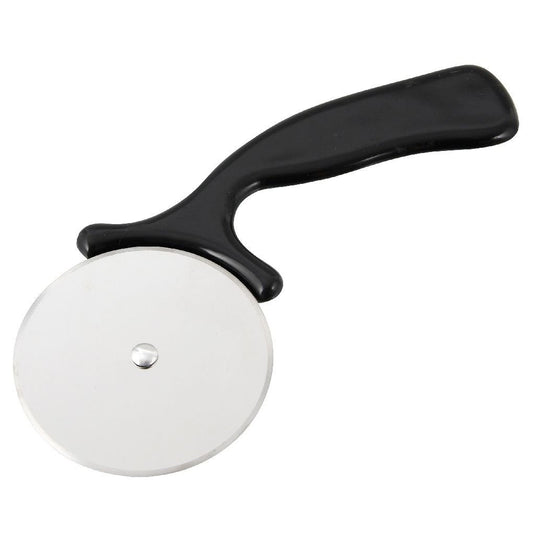 Fackelmann basic pizzasnijder 16 cm zwart pp rvs