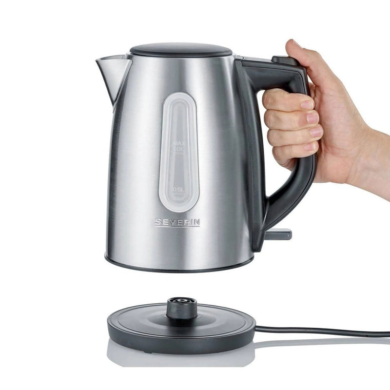Afbeelding laden in galerijviewer, Severin wk3469 waterkoker 1.0l 2200w rvs

