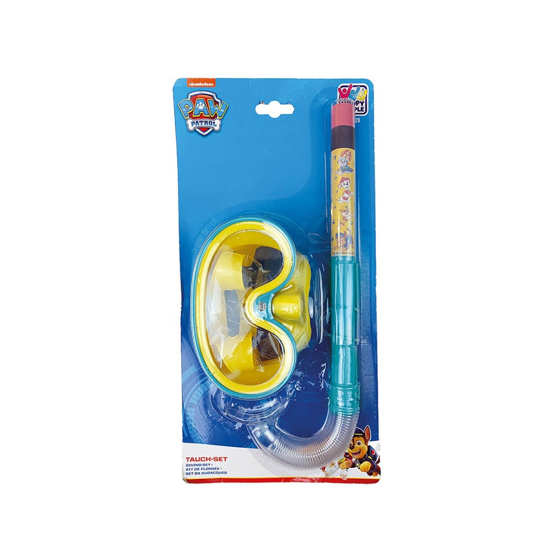 Afbeelding laden in galerijviewer, Paw patrol kinder snorkelset blauw geel

