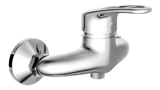 Ngk schutte batoni ééngreepsmeraan douche | chroom 35040