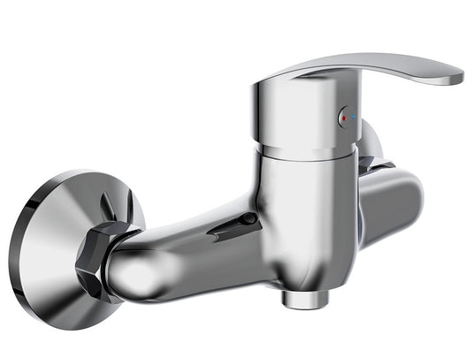 Ngk schutte sirani ééngreepsmeraan douche | chroom 36440
