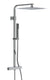 Ngk schutte sumba hoofddouche set met thermostatische meraan | chroom - 60049 60049