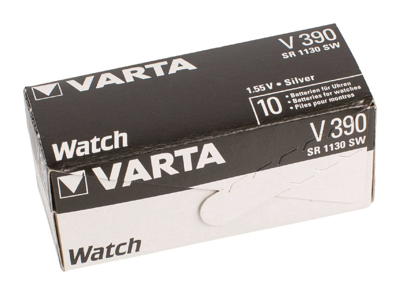 Afbeelding laden in galerijviewer, Varta v390 knoopcel batterij zilver
