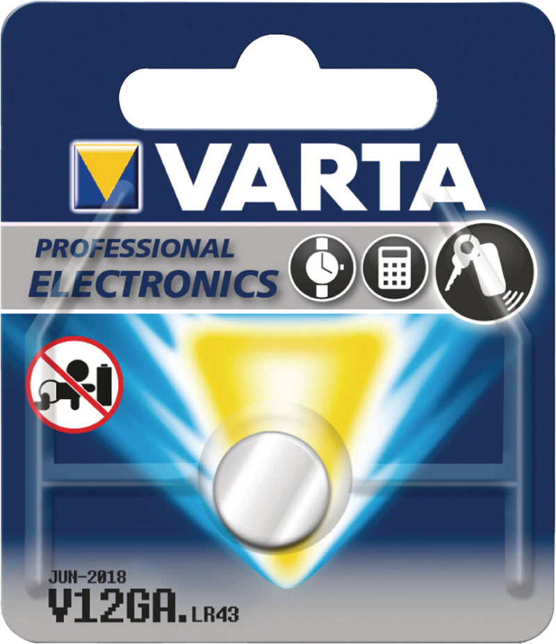 Afbeelding laden in galerijviewer, Varta batterie coin cell v12ga lr43 1 blister alkaline
