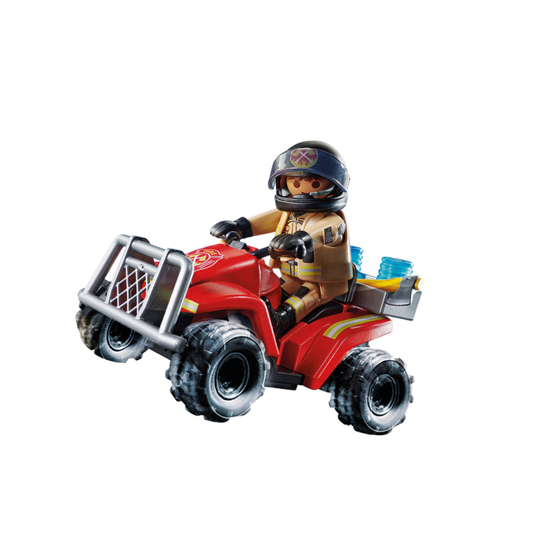 Afbeelding laden in galerijviewer, Playmobil City Action Brandweer Speed Quad 71090
