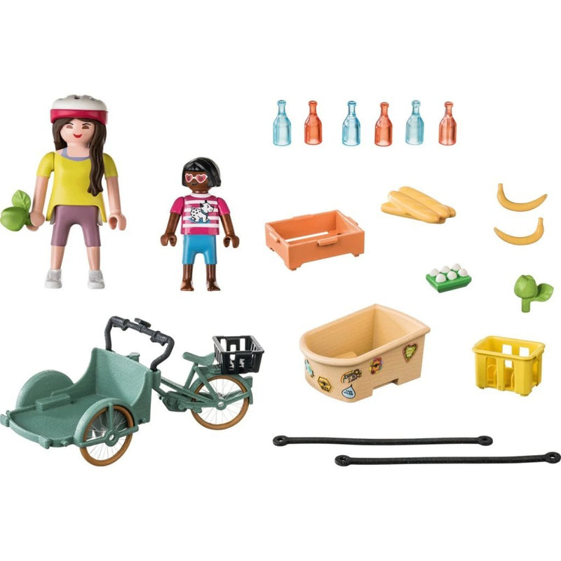 Afbeelding laden in galerijviewer, Playmobil Country Vrachtfiets 71306
