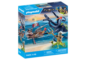 Playmobil pirates gevecht tegen de reuzenoctopus