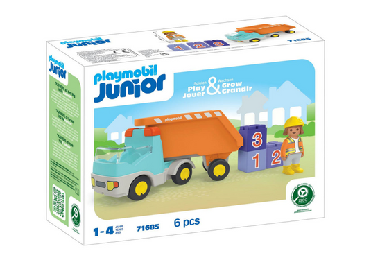 Playmobil junior junior kiepwagen