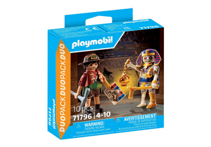 Playmobil duopacks schattenjager en mummie