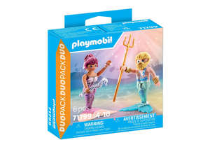 Playmobil duopacks zeemeermin en triton
