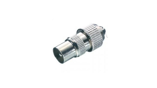 Vivanco 43011 8 45-n coax antenne plug metaal