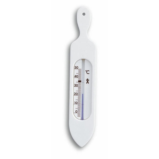 Tfa dostmann tfa badthermometer plastic wit 19,5cm