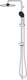 Grohe quickfix vitalio start 250 flex douchesysteem met omstelkraan voor wandmontage - chroom