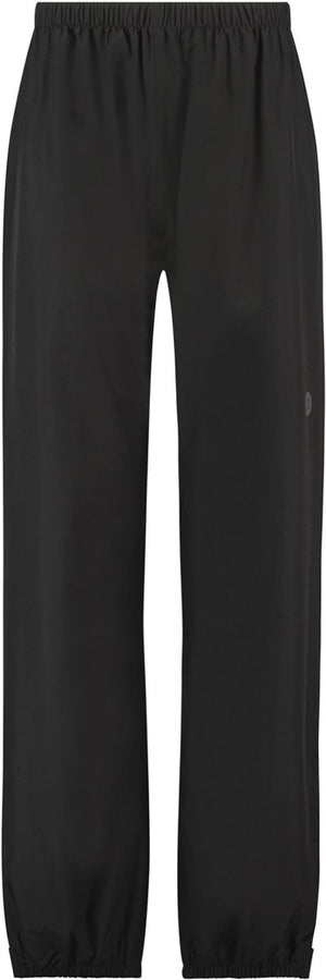 Agu go - regenbroek - unisex - zwart - poray 5000 - wind- en waterdicht - getapete naden - verstelbare pijpen - s