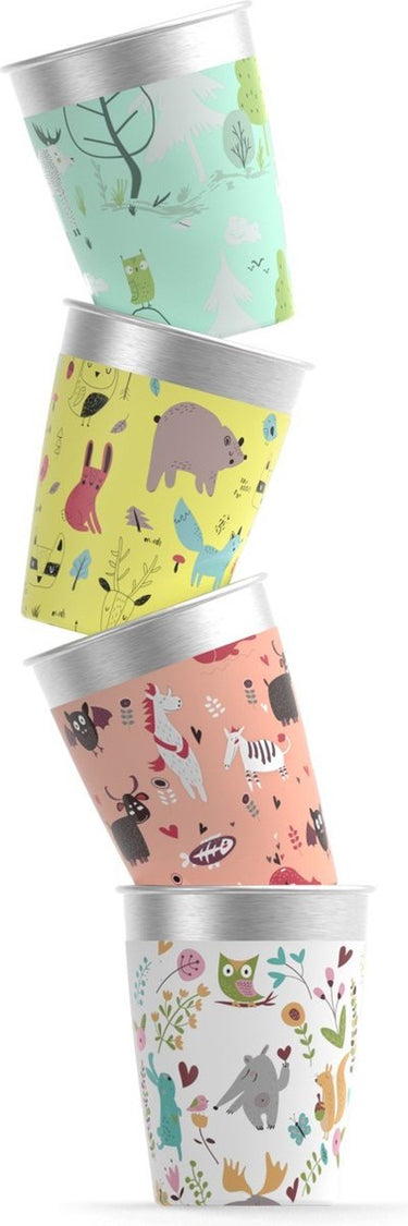 Sigg | kids cup set wildlife 0.35l multicolor | drinfles kinderen