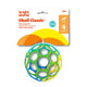 Oball classic babybal blauw groen - - vanaf 0 maanden