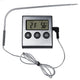 Steba ac11 digitale braadthermometer zilver
