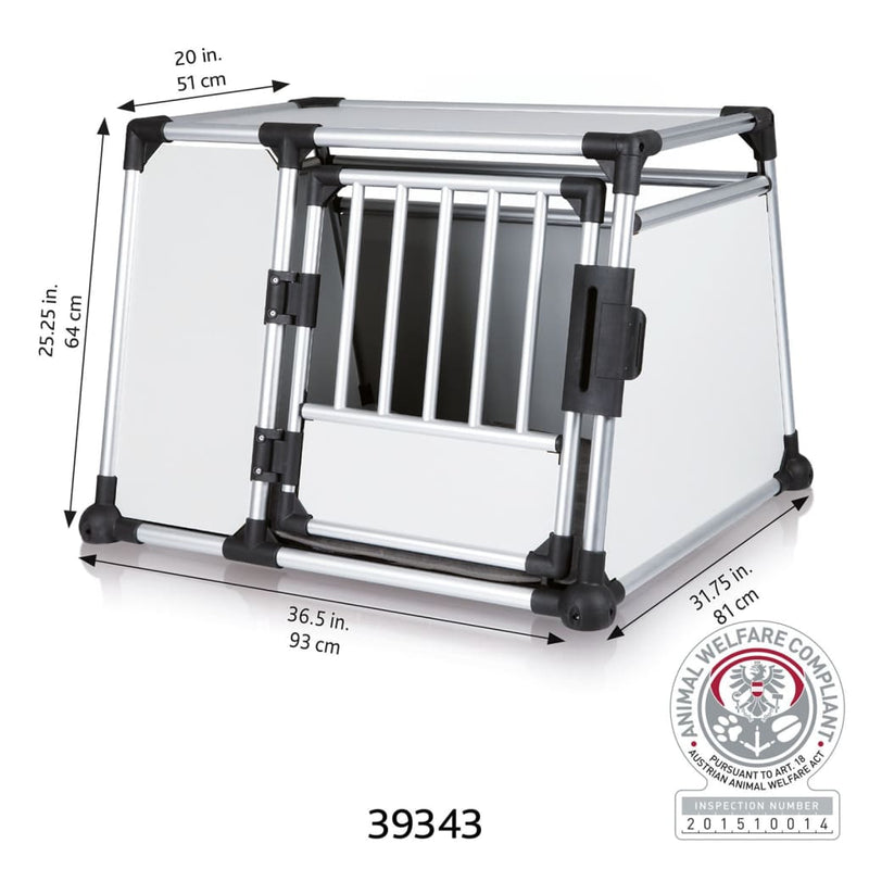 Afbeelding laden in galerijviewer, Trixie transportbench l aluminium
