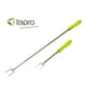 Tepro 8237 2 barbecue telescoop spiezen 33-82cm groen