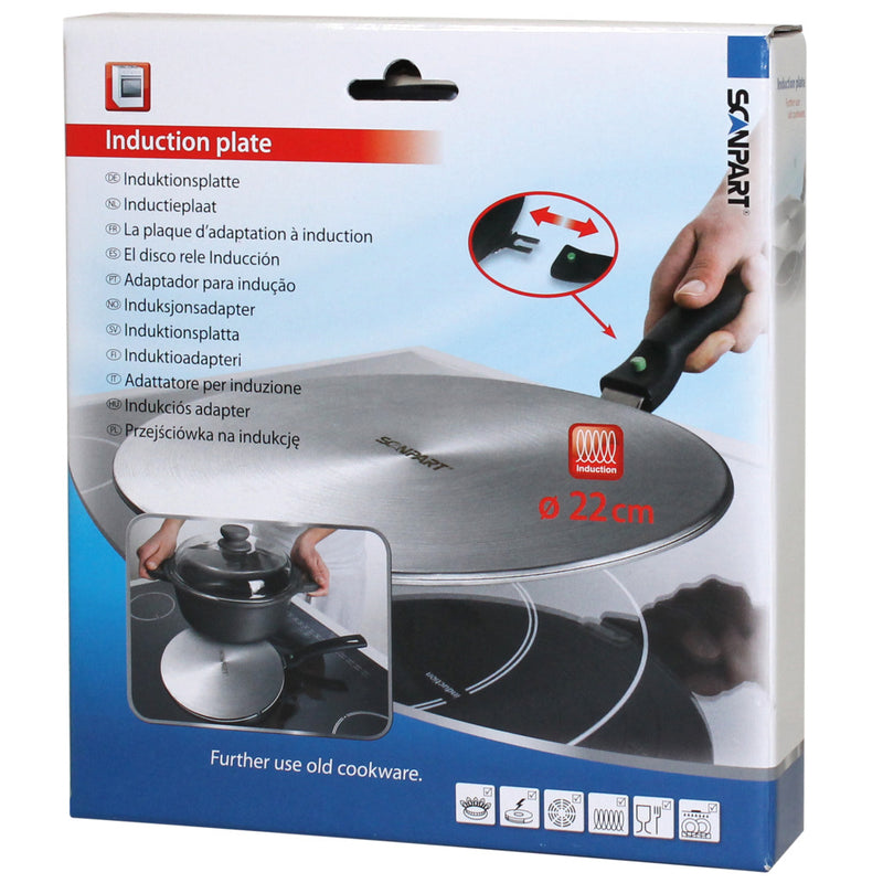Afbeelding laden in galerijviewer, Scanpart inductie pannen adapterplaat 22cm
