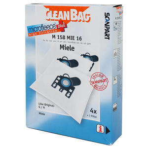 Cleanbag m158mie16 miele g h n mirco+ 4 stuks