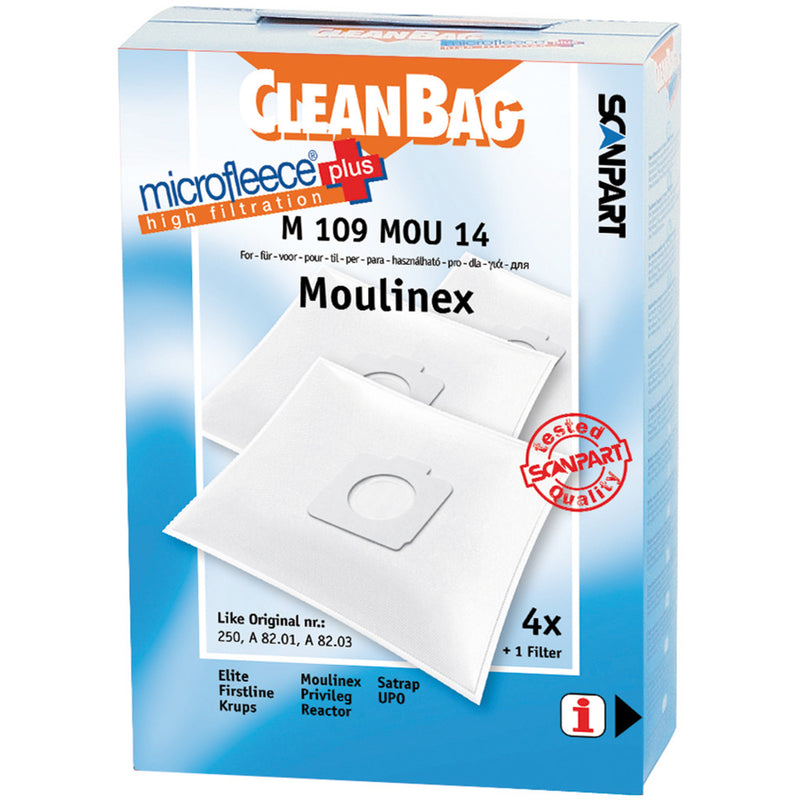 Afbeelding laden in galerijviewer, Scanpart microfleece+ stofzak moulinex compact
