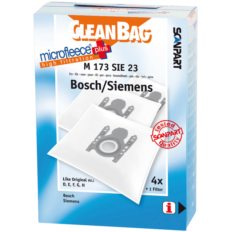 Afbeelding laden in galerijviewer, Scanpart m173sie23 microfleese stofzak b s d e f g h micro en
