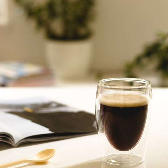 Scanpart dubbelwandige koffieglazen 175 ml - koffie - lungo - koffieglas dubbelwandig - 2 stuks
