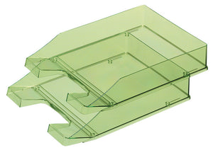 Han ha-1026-x-27 brievenbak a4 standaard transparant groen