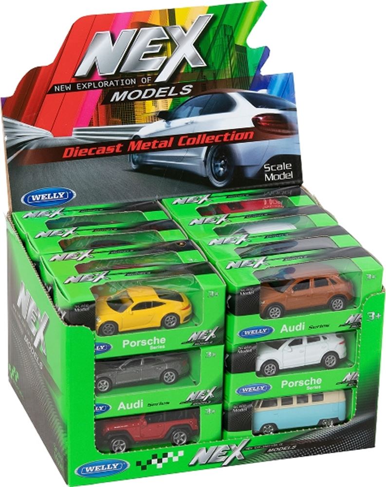 Afbeelding laden in galerijviewer, Voertuigassortiment, gegoten, schaal 1:6
