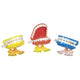 Tanden met opwindmotor. 3 kleuren. 4+ | 12 stuks