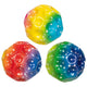 Superhoge stuiterbal regenboog. 6,5 cm. | 12 stuks