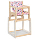Goki poppenkinderstoel met tafel, 2in1. 3+