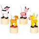 Goki houten drukfiguur dieren