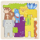 Goki houten puzzel safari, 11st.