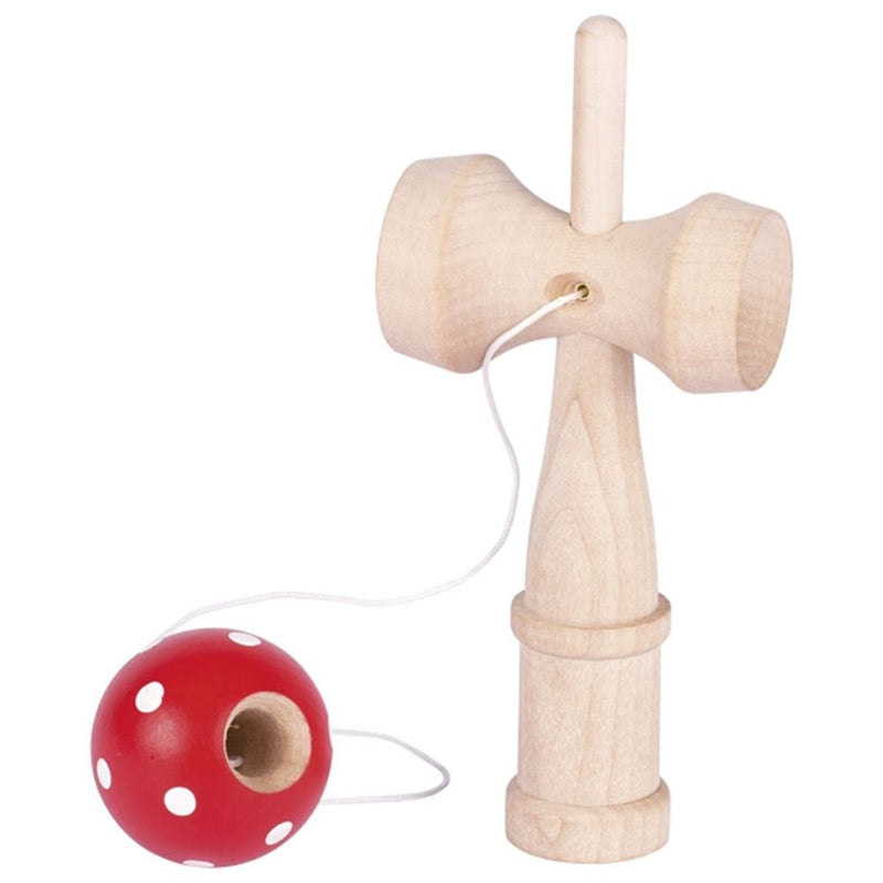 Afbeelding laden in galerijviewer, Goki kendama rood. 17 cm. 4+

