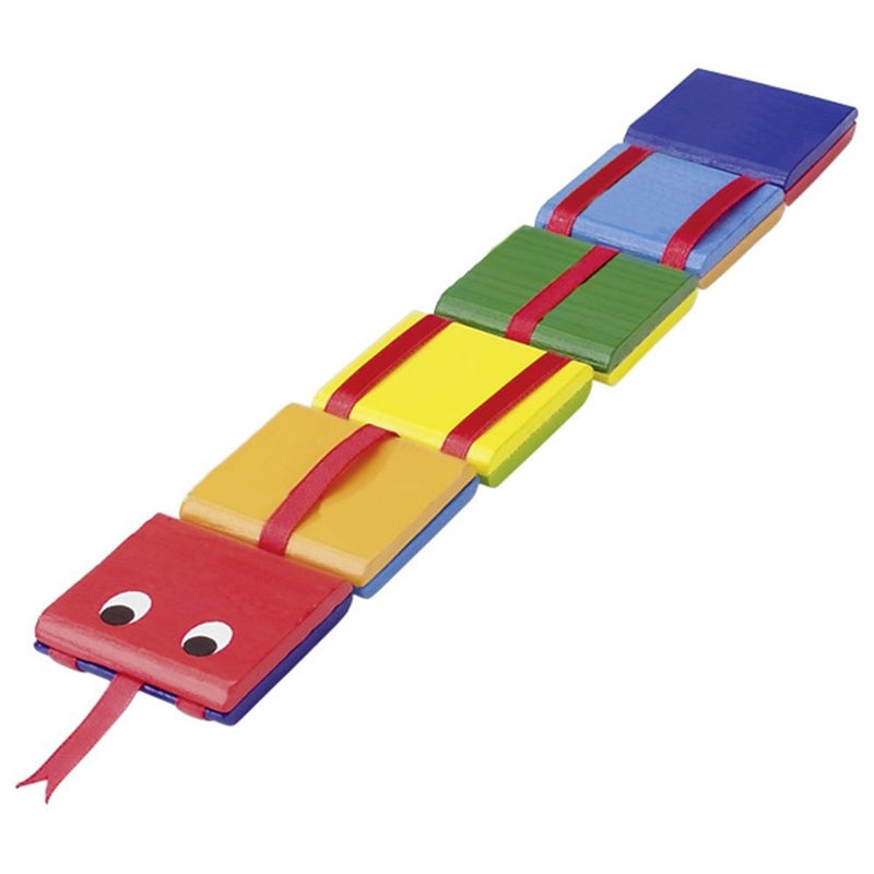 Afbeelding laden in galerijviewer, Goki magische ratelslang, jacobsladder 32 cm.
