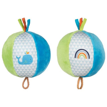 Zachte ballen met een bel. 2 assorti. 8,