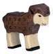 Holztiger lam, zwart. 7 cm.