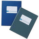 Notitieboekjes djois papier karton 10,5x16,5cm grijs gelijnd 120blz 60vel